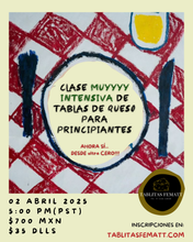 Cargar imagen en el visor de la galería, Ahora sí... CLASE INTENSIVA PARA PRINCIPIANTES 🧀💥👀